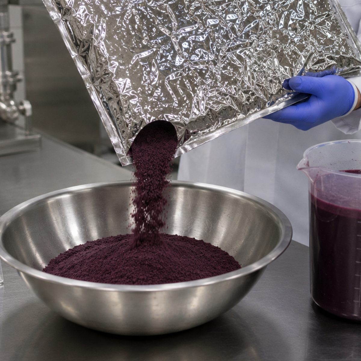 Açaí orgânico em pó