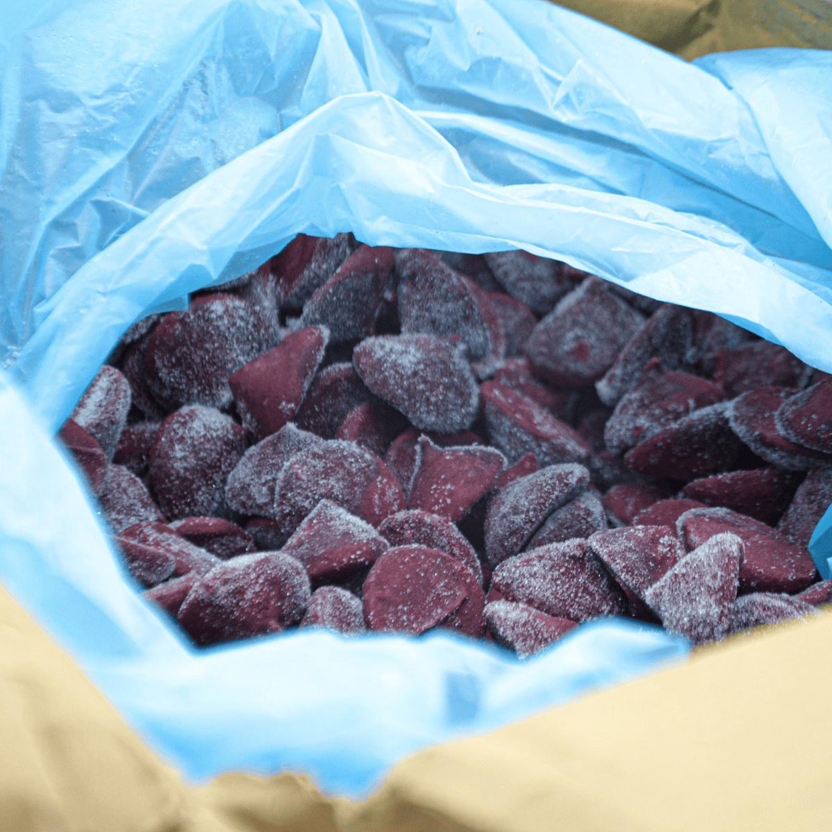 Purê de açaí orgânico congelado